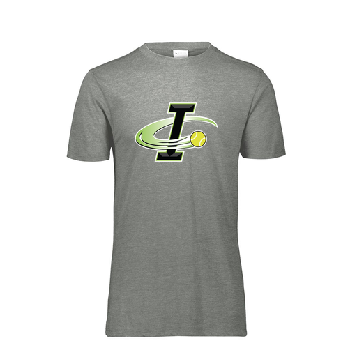 [FTSCUBGY-AS-LOGO2] Decker Men's Tri-Blend T-Shirt - Short Sleeve (Adult S, Gray, Logo 2)