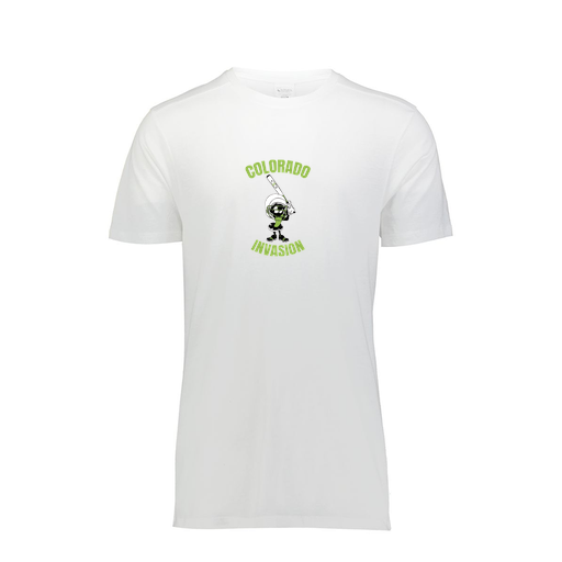 [FTSCUBWH-YS-LOGO3] Decker Youth Tri-Blend T-Shirt - Short Sleeve (Youth S, White, Logo 3)