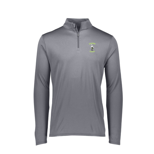 [FTLQFLGY-FAXS-LOGO3] Decker Women's Flex-Lite 1/4 Zip Shirt (Female Adult XS, Gray, Logo 3)