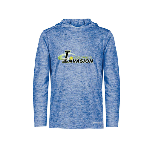 [FOLHCGRY-AS-LOGO1] Decker Men's Charge Hoodie (Adult S, Royal, Logo 1)